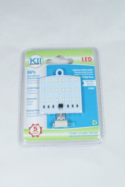 RV LED BULB 18 BRIGHT WHITE